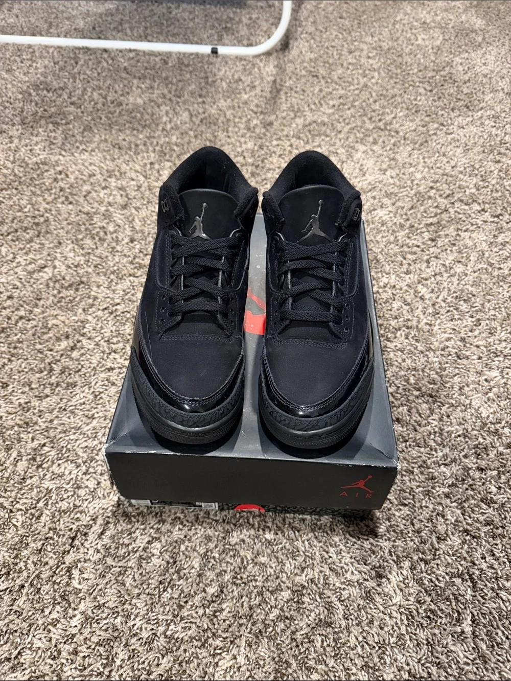 Jordan 3 black cat